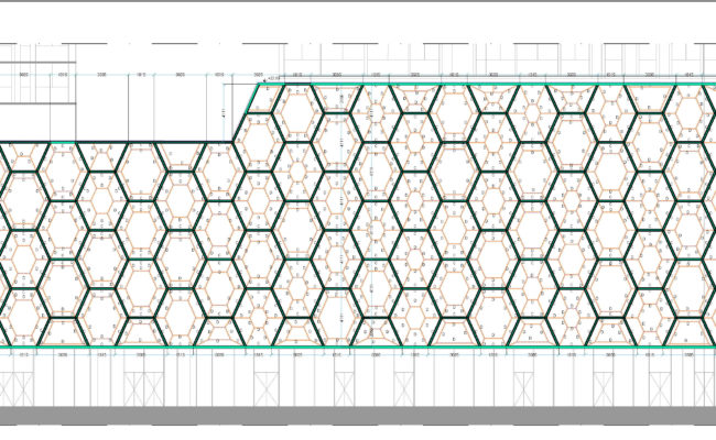 7.14_Commercial podium – Facade north south and west elevation